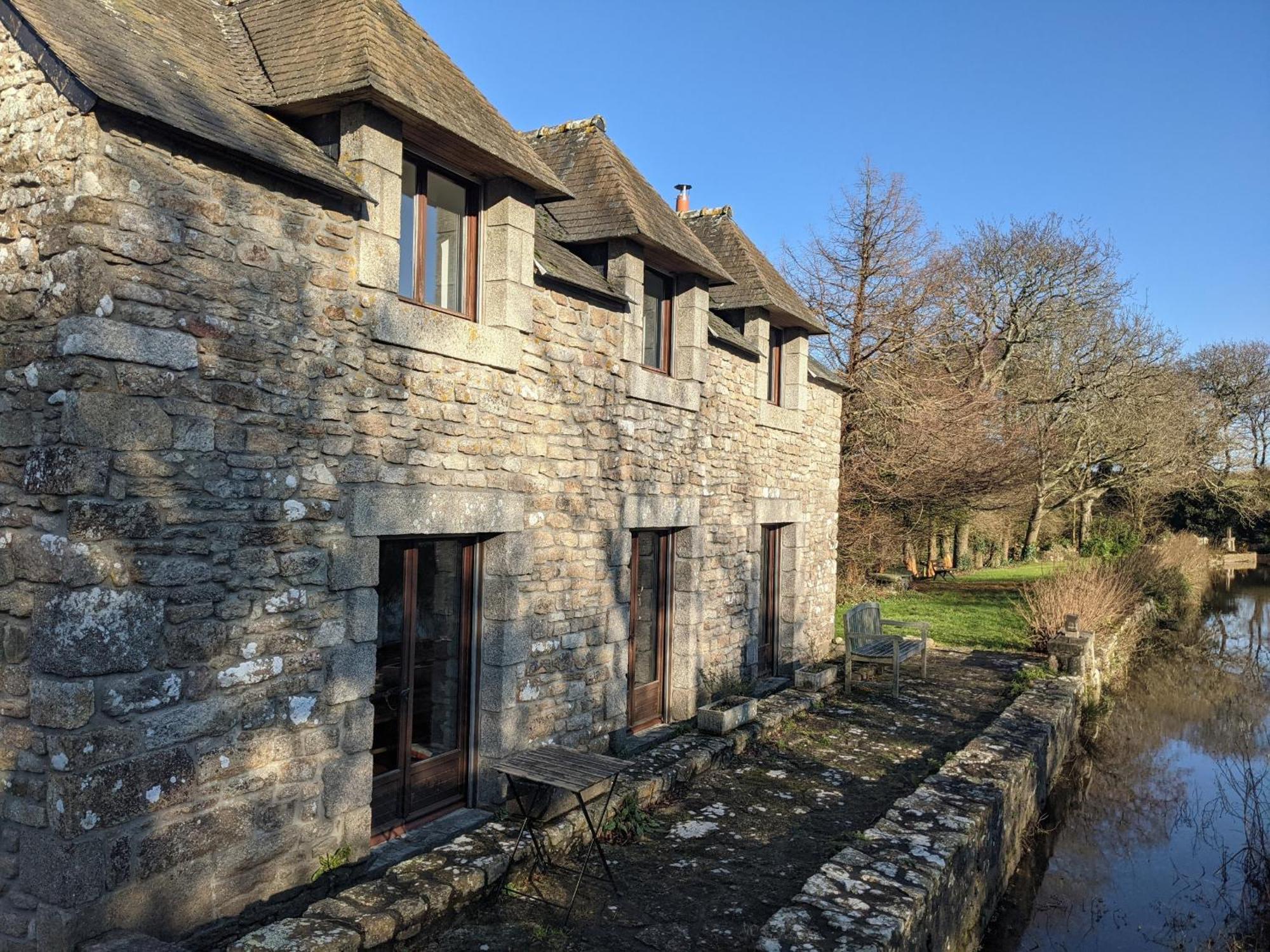 Ty Maen - Authentique Moulin Du 18Eme Proche Mer Plourin  ภายนอก รูปภาพ