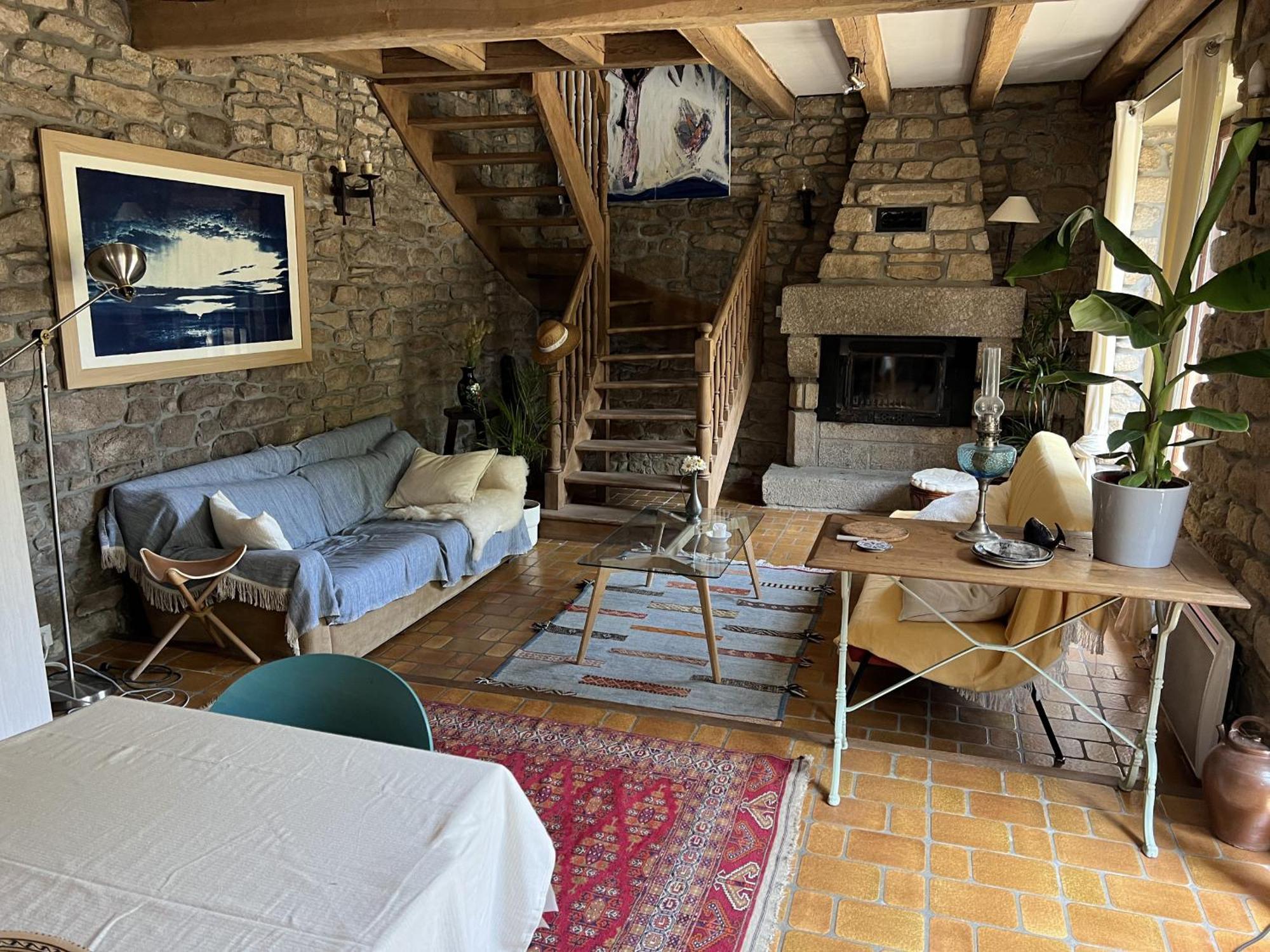 Ty Maen - Authentique Moulin Du 18Eme Proche Mer Plourin  ภายนอก รูปภาพ