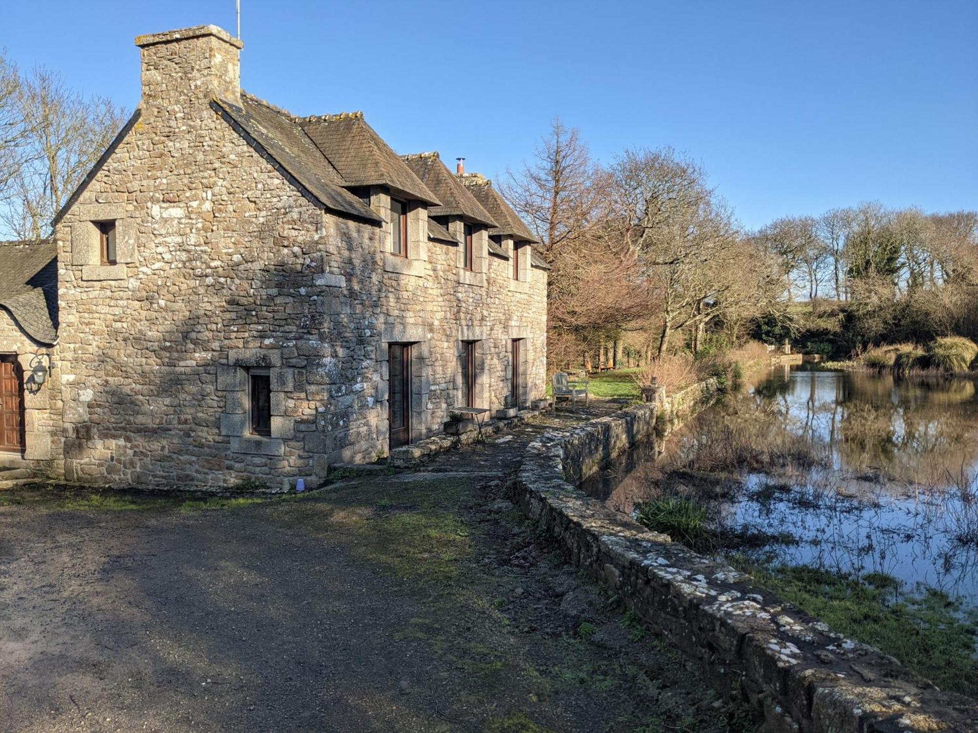 Ty Maen - Authentique Moulin Du 18Eme Proche Mer Plourin  ภายนอก รูปภาพ